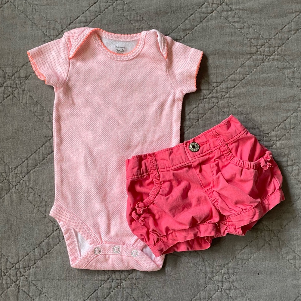 Pink Baby Outfit Lot ✨$7 BUNDLE✨ Size 3 months